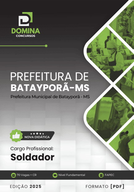 Apostila Soldador Batayporã MS 2025