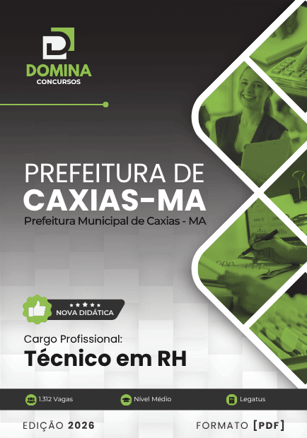 Apostila Técnico em RH Caxias MA 2026