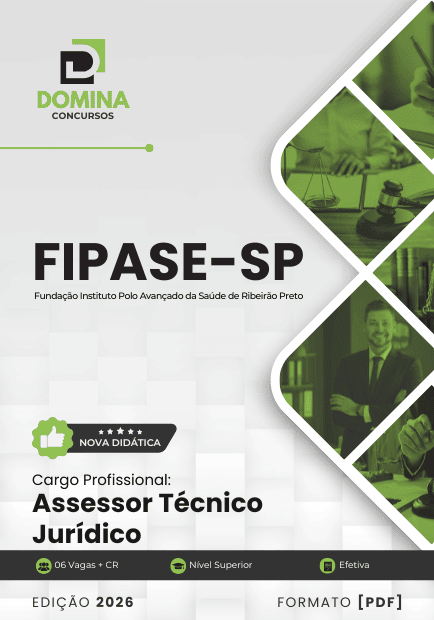 Apostila Assessor Técnico Jurídico FIPASE Ribeirão Preto SP 2026