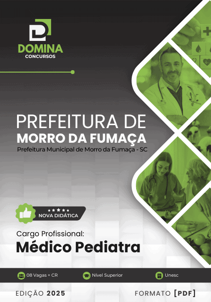 Apostila Médico Pediatra Morro da Fumaça SC 2025