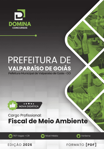 Apostila Fiscal de Meio Ambiente Valparaíso de Goiás GO 2026